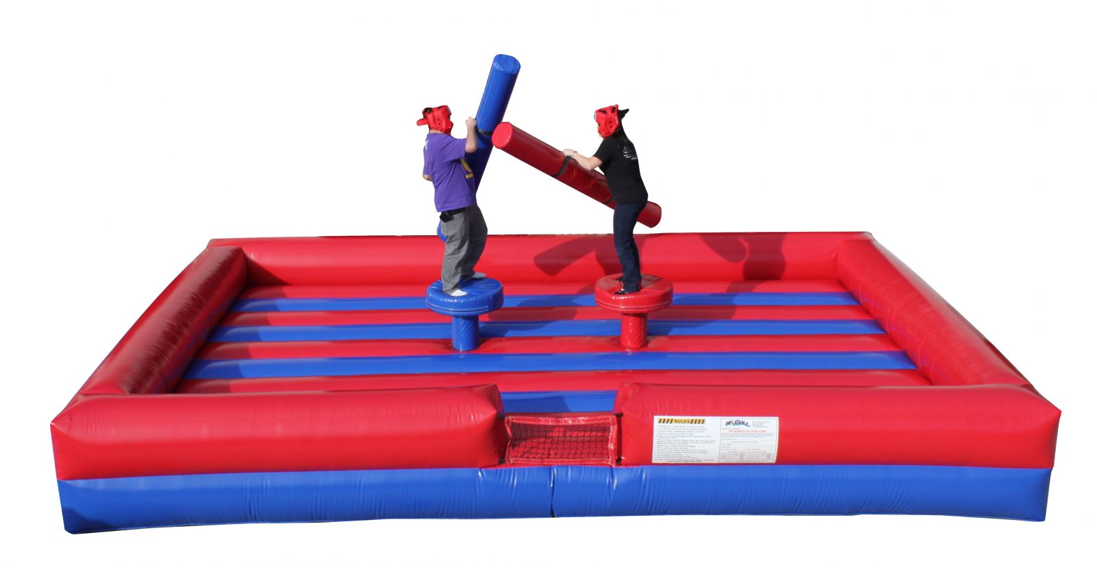 Gladiator Joust Inflatable rental for parties in Austin Texas from Austin Bounce House Rentals