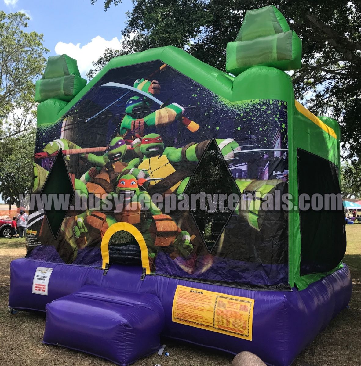 Ninja Turtle Bounce House - Bounce House