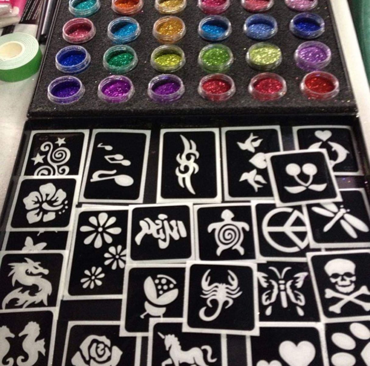 Jumpin Jack Splash Glitter Tattoo