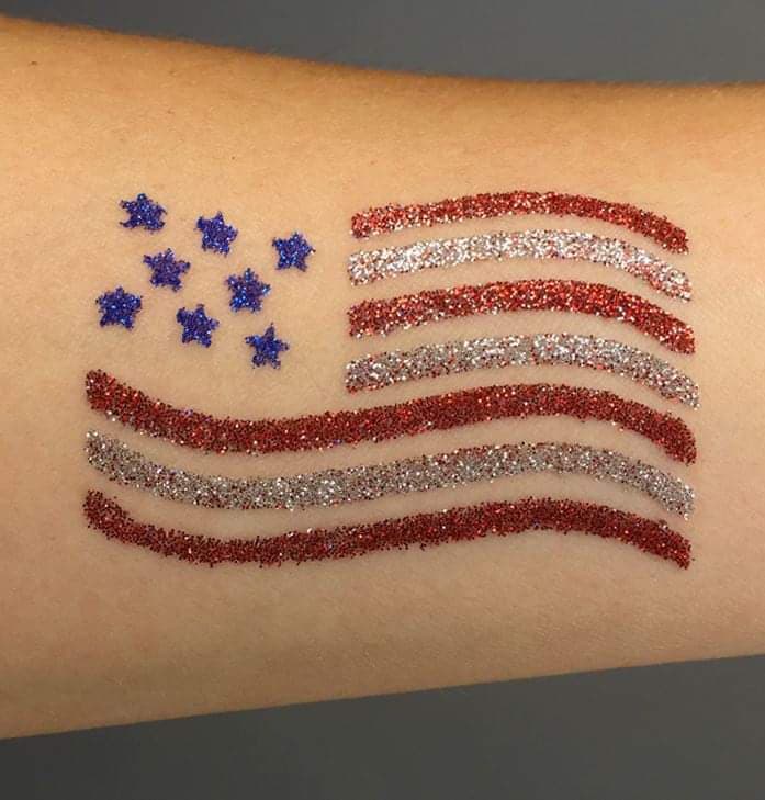 Jumpin Jack Splash Glitter Tattoo