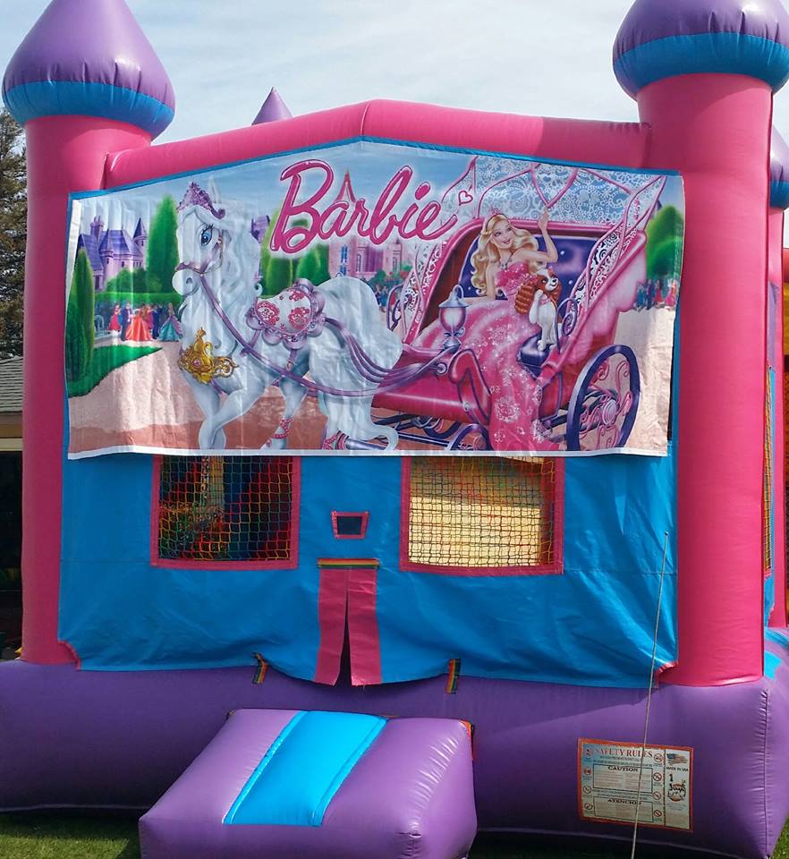 barbie bounce house