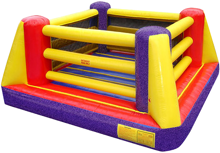 Bouncy Boxing Main Event inflatable boxing ring rental in Austin Texas from Austin Bounce House Rentals