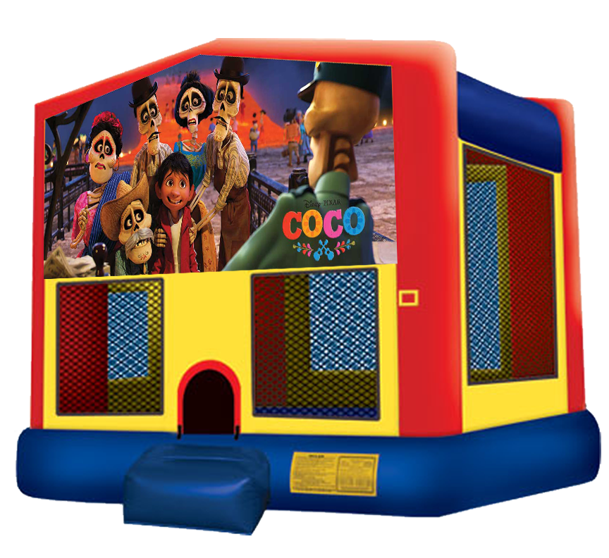 Coco Bounce House Rentals in Austin Texas from Austin Bounce House Rentals 512-765-6071