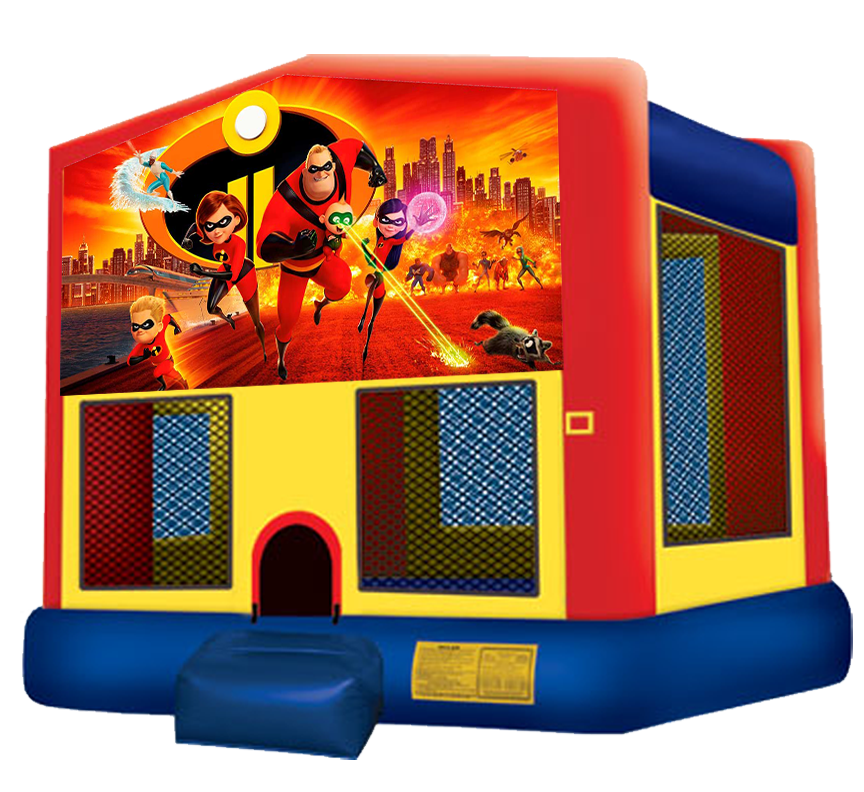 Incredibles 2 bounce house rentals in Austin Texas