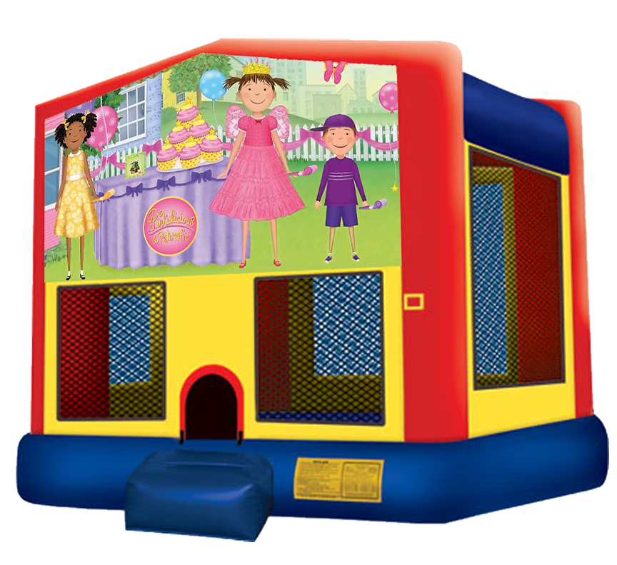 Pinkalicous Bounce House rentals in Austin Texas from Austin Bounce House Rentals
