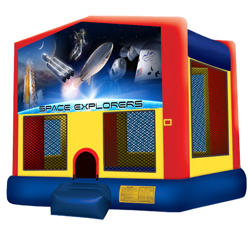 Space Explorers Bounce House Rentals in Austin Texas from Austin Bounce House Rentals