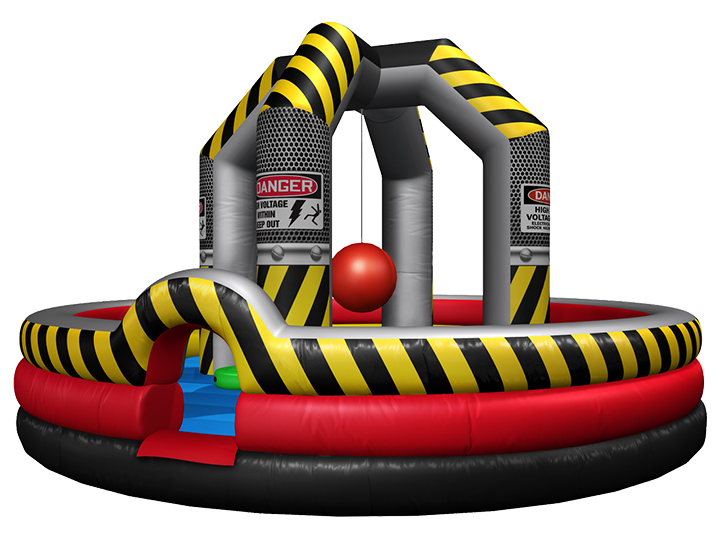 Wrecking Ball Inflatable rental for parties in Austin Texas from Austin Bounce House Rentals