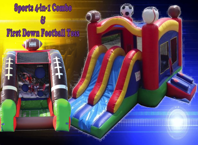 PACKAGE: Sports Combo & Football Toss