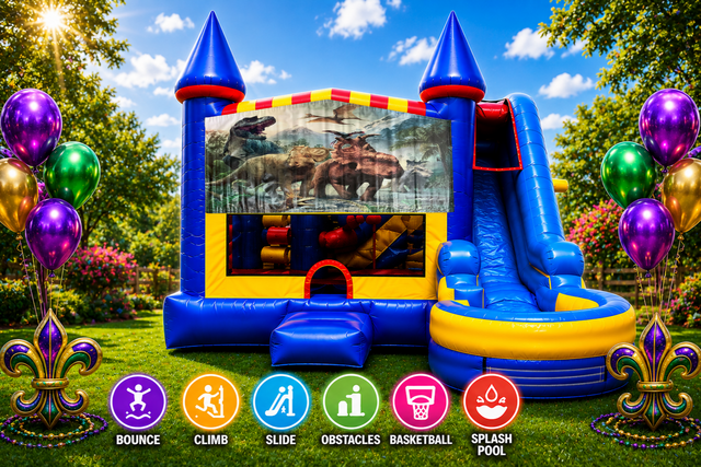 Dinosaurs 3 Inflatable Combo 7in1 Dinosaurs 3 Inflatable Combo 7in1