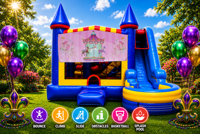 Carousel Inflatable Combo 7in1 Carousel Inflatable Combo 7in1