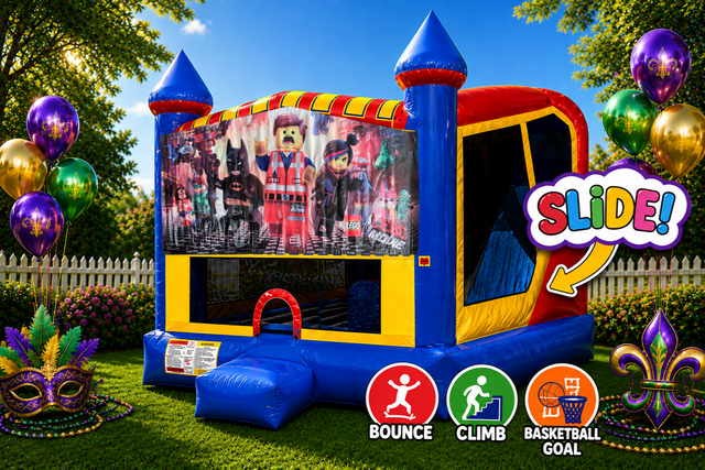 LEGOs 4in1 Inflatable Bounce House LEGOs 4in1 Inflatable Bounce House