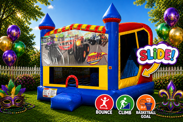 Blaze 4in1 Inflatable Bounce House Combo Blaze 4in1 Inflatable Bounce House Combo