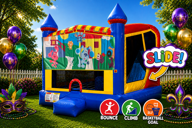 Blues Clues 4in1 Inflatable Bounce House Combo Blues Clues 4in1 Inflatable Bounce House Combo