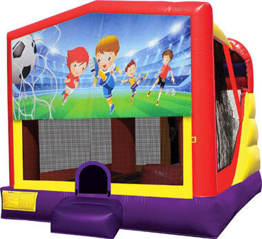 Soccer 4in1 Inflatable Bounce House Combo