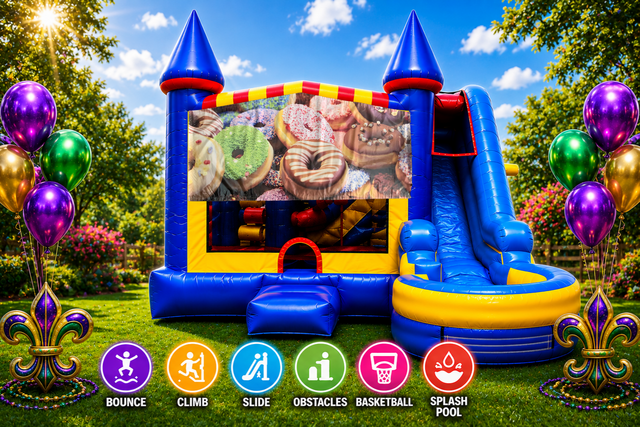 Donuts Inflatable Combo 7in1 Donuts Inflatable Combo 7in1