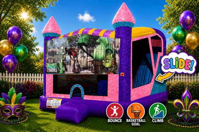 Zombies vs Plants 4in1 Combo Bouncer Pink Zombies vs Plants 4in1 Combo Bouncer Pink