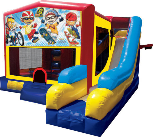 Rocket Power Inflatable Combo 7in1 Rocket Power Inflatable Combo 7in1