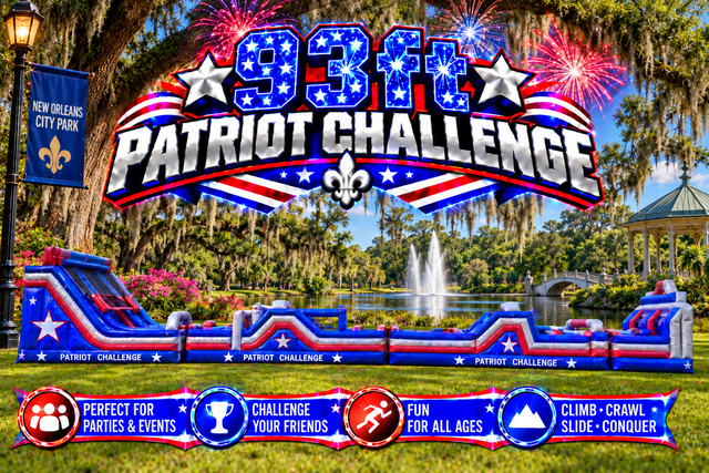 93 Ft Patriot Challenge Obstacle course 93 Ft Patriot Challenge Obstacle course