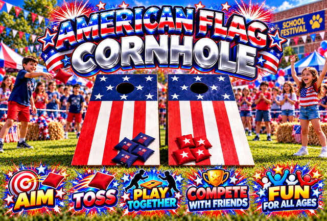 American Flag cornhole American Flag cornhole