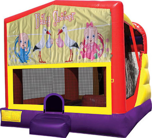 Baby Shower 4in1 Inflatable Bounce House Combo