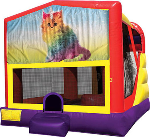 Caticorn 4in1 Inflatable Bounce House Combo