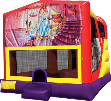 Cinderella 4in1 Inflatable Bounce House Combo