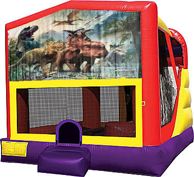 Dinosaurs 3 4in1 Inflatable Bounce House Combo