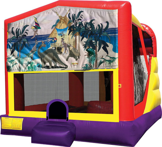 Dinosaurs 4in1 Inflatable Bounce House Combo
