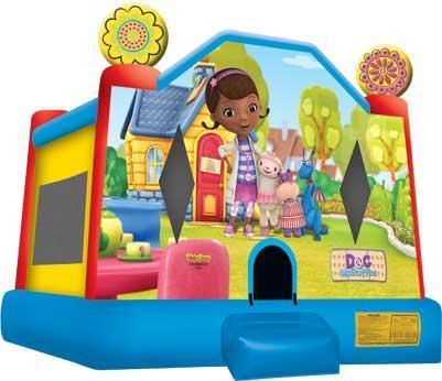 Doc McStuffins bounce house Doc McStuffins bounce house