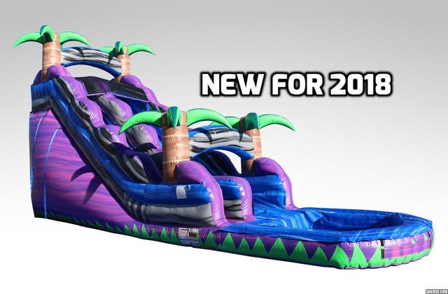 18 Ft. Purple crush water slide 18 Ft. Purple crush water slide