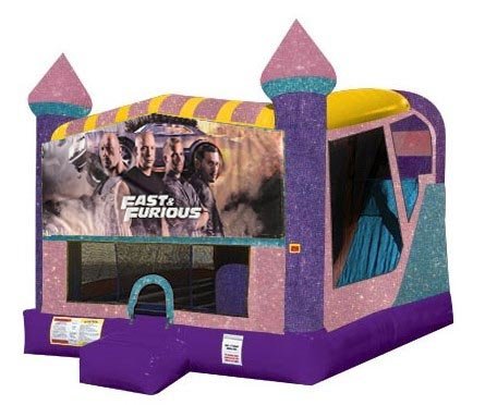 Fast and Furious 4in1 Combo Bouncer Pink