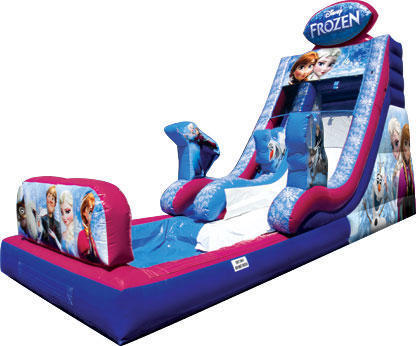 1-Disney Frozen Water Slide with Pool (full) 1-Disney Frozen Water Slide with Pool (full)