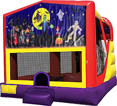 Halloween 2 4in1 Inflatable Bounce House Combo