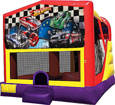 Hot Wheels 4in1 Inflatable Bounce House Combo