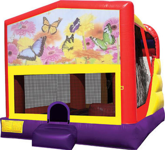 Butterflies 4in1 Inflatable Bounce House Combo