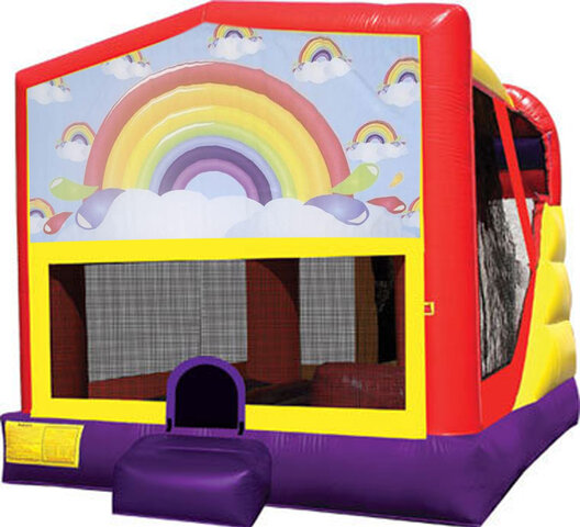 Rainbows 4in1 Inflatable Bounce House Combo