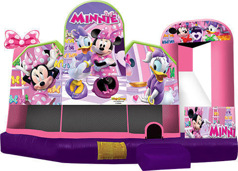 Minnie Mouse 5in1 Inflatable Bounce House Combo