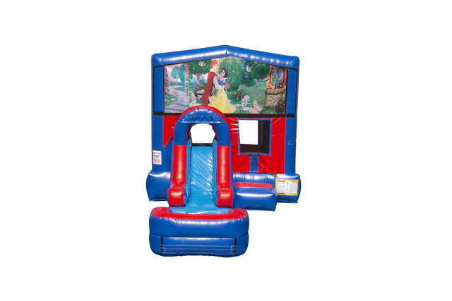 Disney Princess Ez front slide bounce house combo Disney Princess Ez front slide bounce house combo