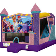 Shimmer and Shine 4in1 Combo Bouncer Pink