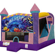 Under the Sea 4in1 Combo Bouncer Pink