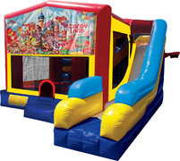 Candyland Inflatable Combo 7in1
