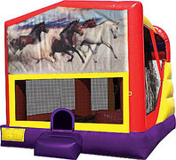 Horses 4in1 Bounce House Combo