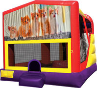 Kitty Cats 4in1 Bounce House Combo