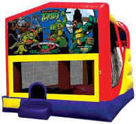 Ninja Turtles 4in1 Bounce House Combo