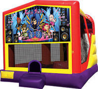 Rock Stars 4in1 Bounce House Combo