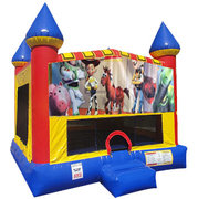 Toy Story Inflatable bounce house with Basketball Goal