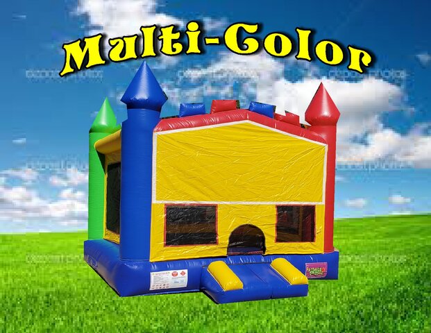 Multi-Color Bounce House