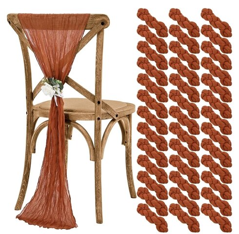 Cheesecloth Chair Sash Cheesecloth Chair Sash