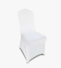 White Spandex Chair Cover