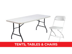 Tents Tables Chairs